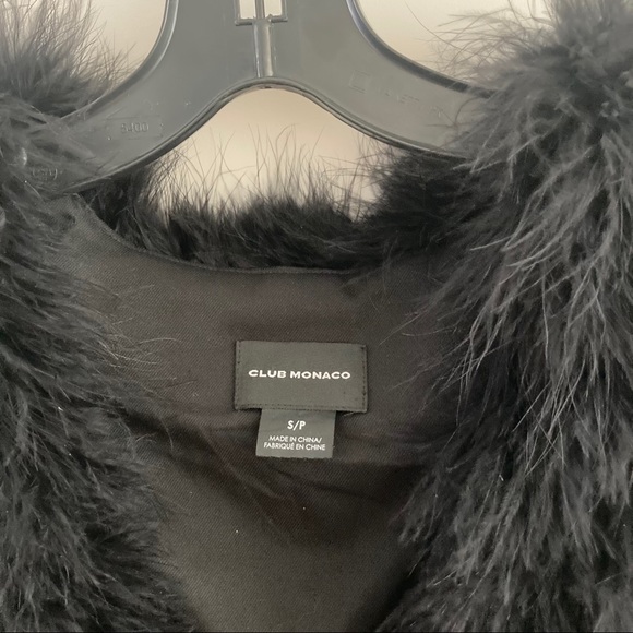 Marabou feather vest - Picture 3 of 5